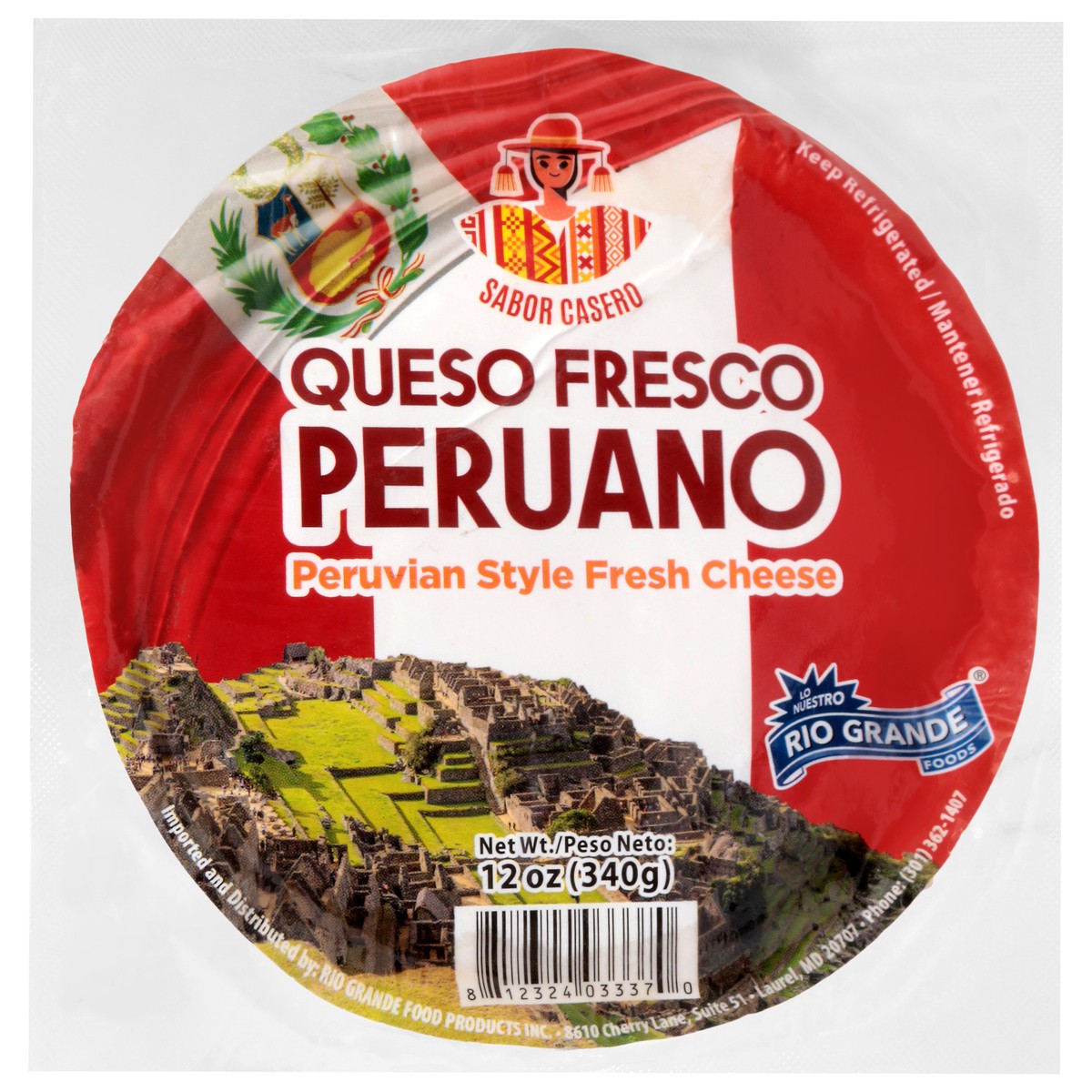 slide 2 of 4, Rio Grande Queso Fresco Peruano - 12 Oz, 12 oz