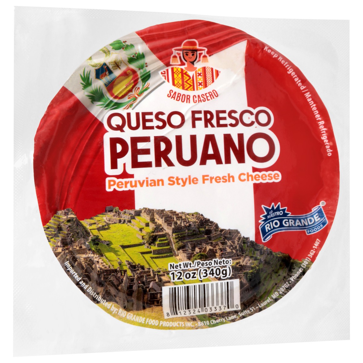 slide 4 of 4, Rio Grande Queso Fresco Peruano - 12 Oz, 12 oz