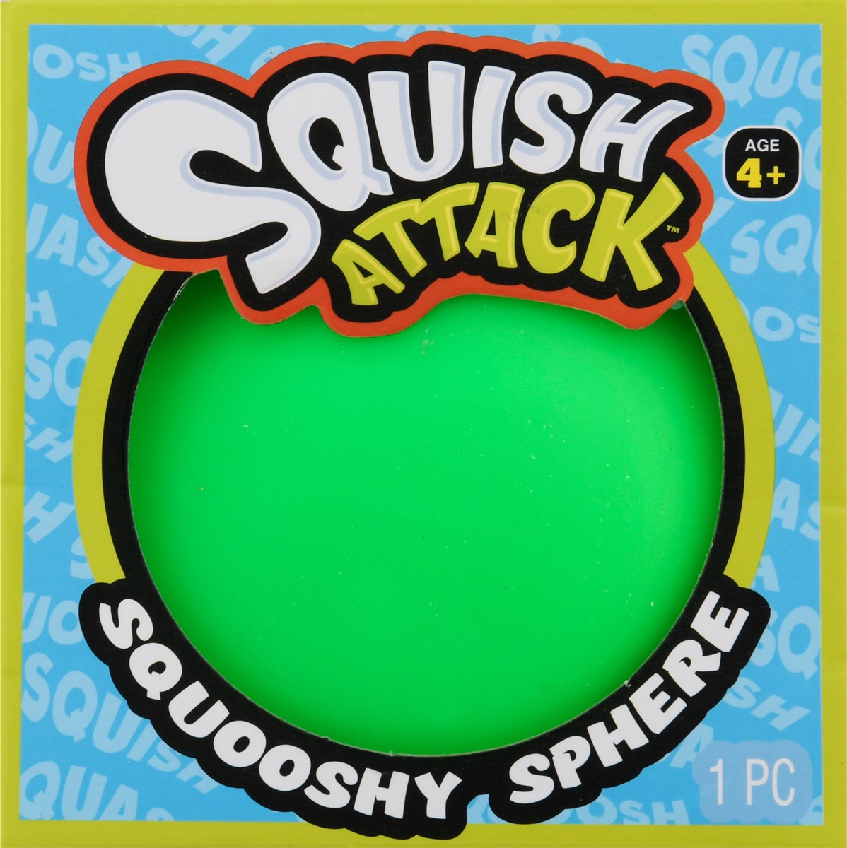 slide 1 of 6, Squish Attack Squooshy Sphere 1 ea, 1 ct