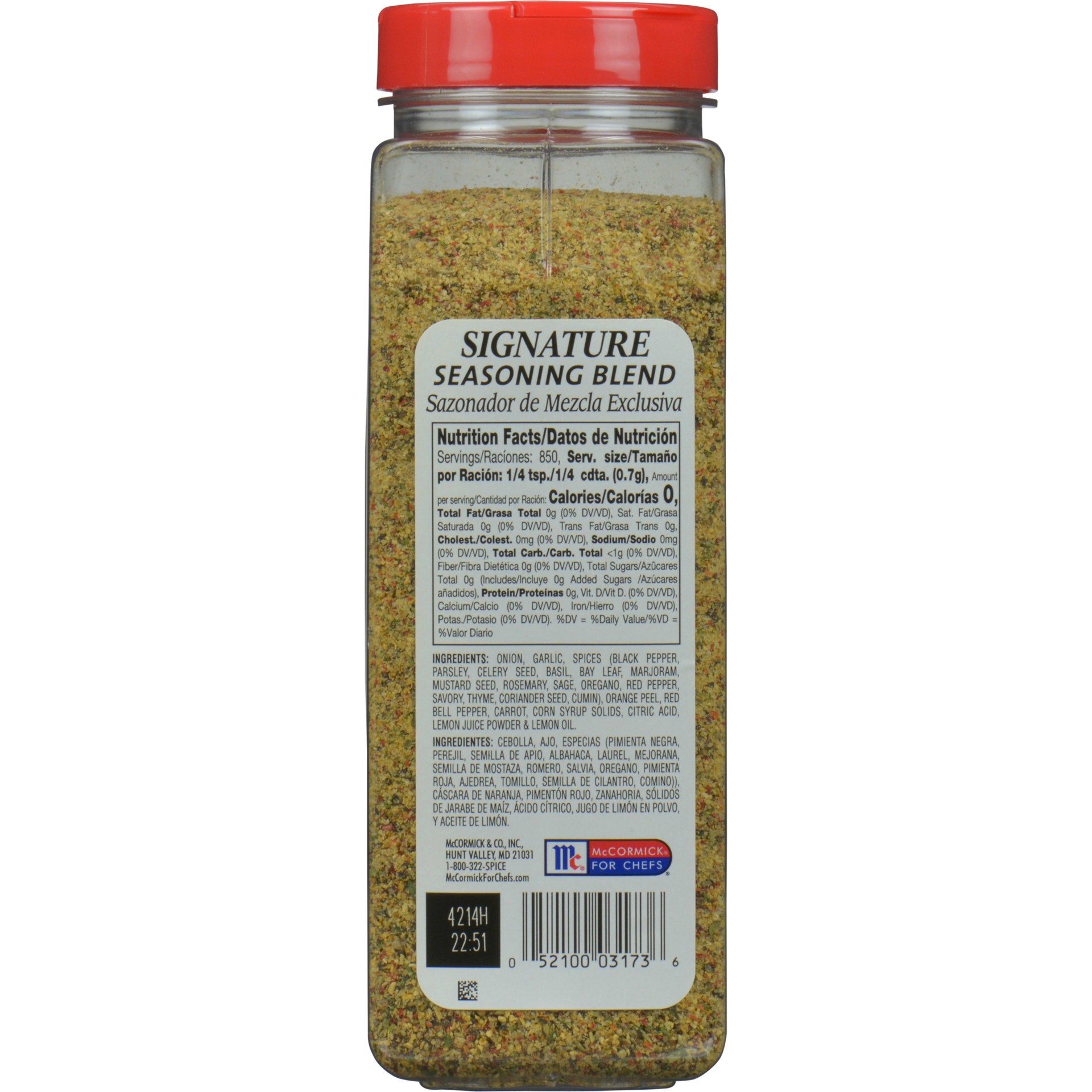 slide 3 of 5, McCormick Perfect Pinch Signature Salt-Free Seasoning, 21 oz, 21 oz