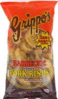 slide 1 of 1, Grippo's Barbecue Pork Rinds, 2 oz