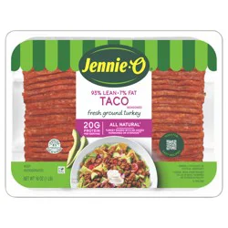 JENNIE-O Taco Seasoned Ground Turkey - 1 lb. tray