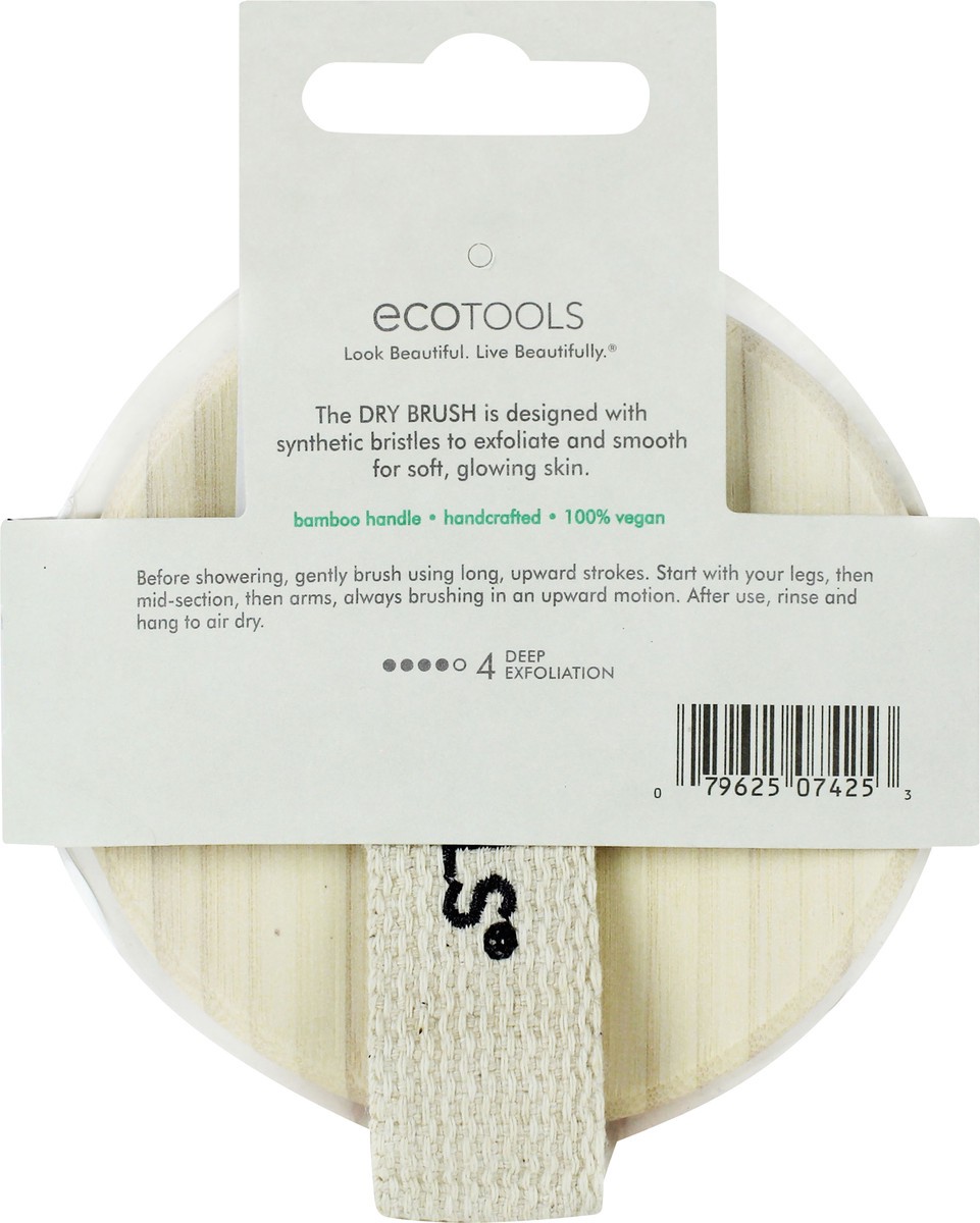 slide 2 of 3, EcoTools Dry Bath Brush, 1 ct