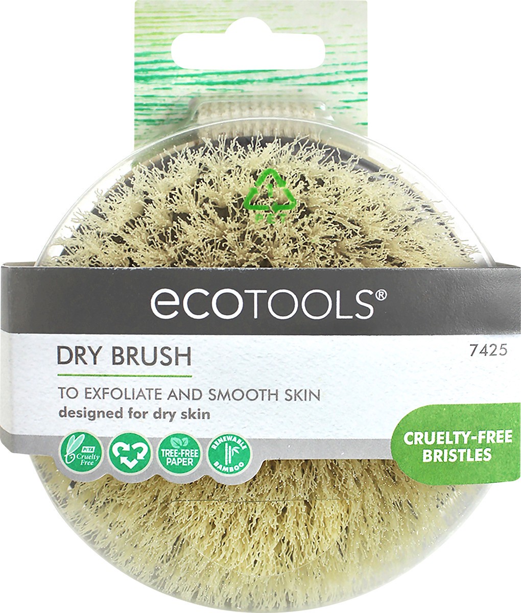 slide 2 of 3, EcoTools Dry Bath Brush, 1 ct