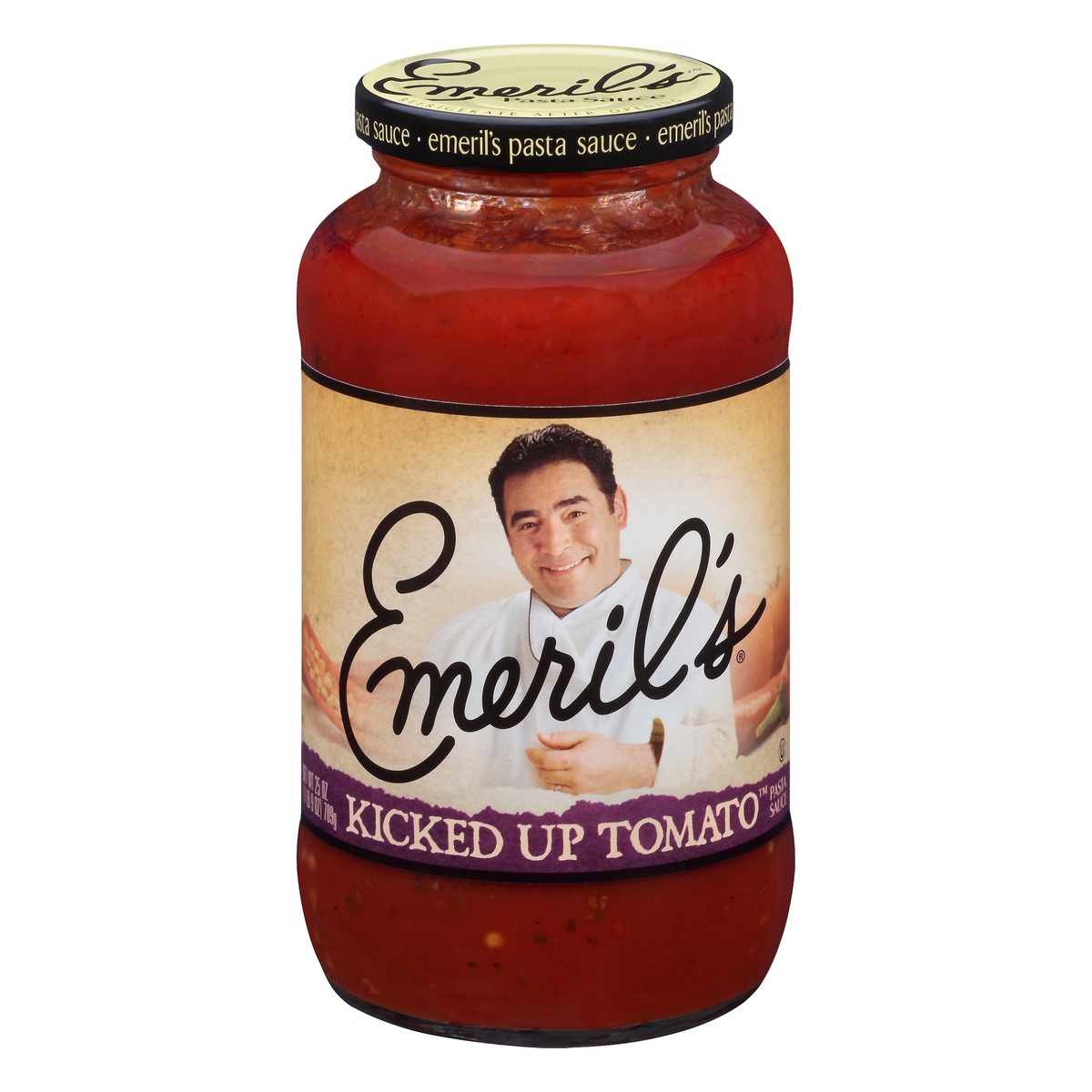 slide 1 of 6, Emeril's Kicked Up Tomato Pasta Sauce, 25 oz