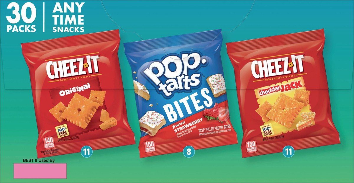 slide 11 of 13, Kellogg's Variety Pack Snacks, 30 ct