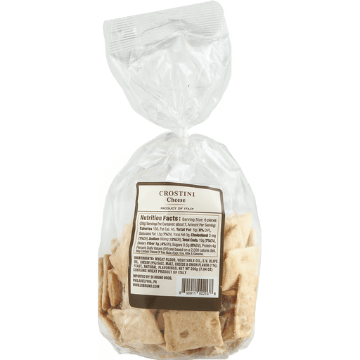 slide 7 of 9, Di Bruno Bros. All Natural Crostini - Artisan Crackers, Cheese, 7.04 oz