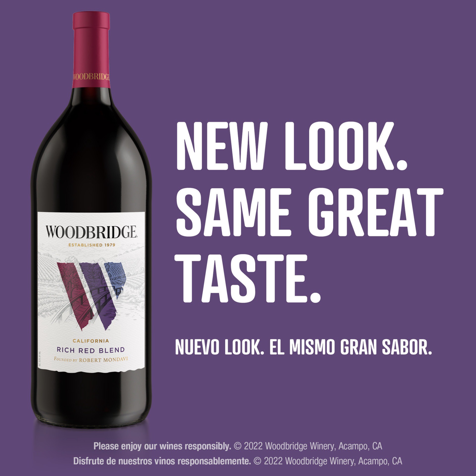 slide 2 of 7, Woodbridge by Robert Mondavi Rich Red Blend Red Wine, 1.5 L Bottle, 1.5 liter