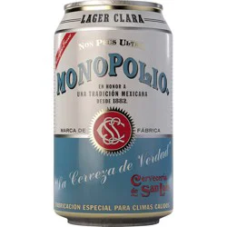 Cerveza Monopolio Clara Bottles