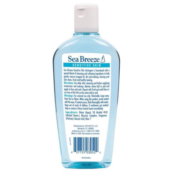 slide 4 of 5, Sea Breeze Sensitive Skin Astringent, 10 fl oz