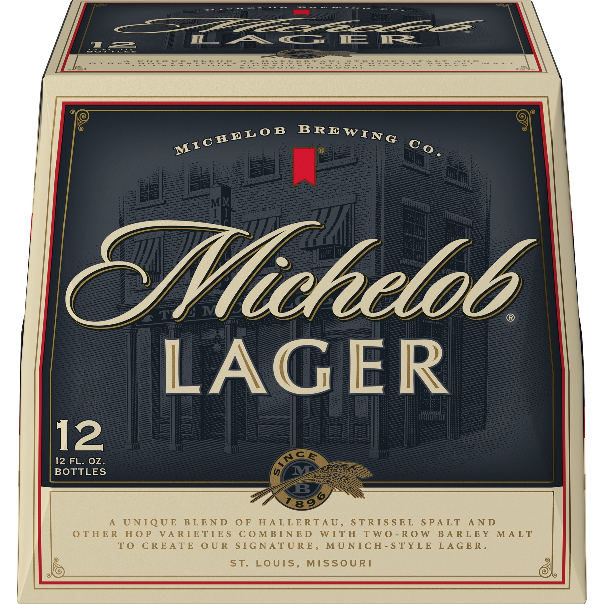 slide 3 of 4, Michelob Lager, 12 Pack 12 fl. oz. Bottles, 5% ABV, 12 ct; 12 oz