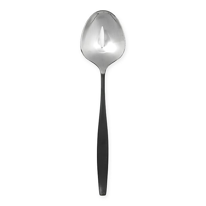 slide 1 of 1, Gourmet Settings Arc Serving Slotted Spoon, 1 ct