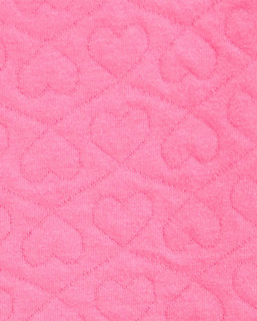 slide 3 of 3, Oshkosh Baby Heart Cotton Blend Pullover - Pink Pink 12M, 1 ct