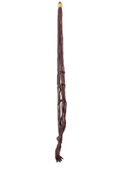 Primitive Planters Macrame Beaded Plant Hanger - Brown