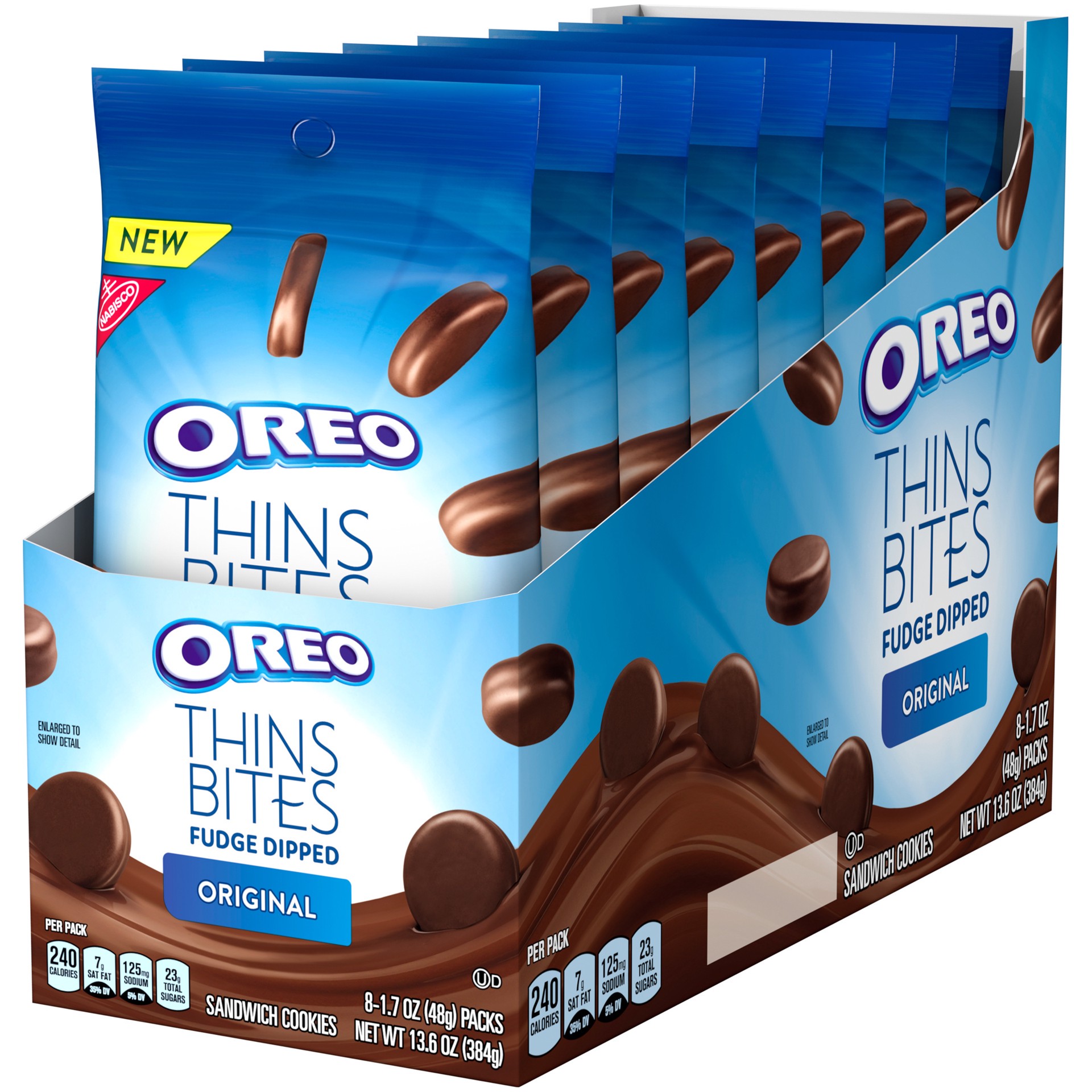 slide 1 of 1, 1.7Z Oreo Thin Btes Dippd Ori_32_Pc - Inner Pack, 1.03 lb