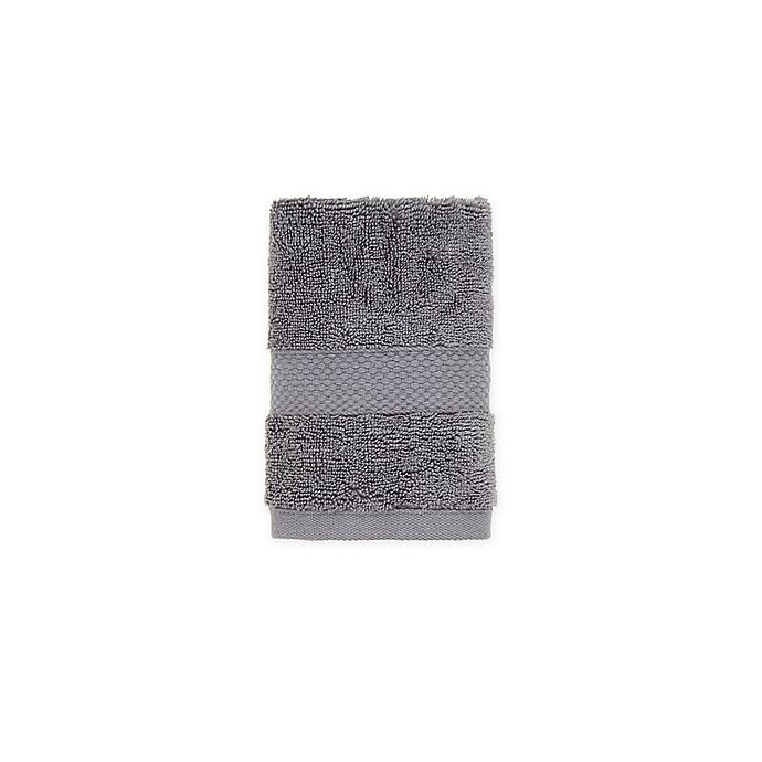 slide 1 of 1, Wamsutta Egyptian Cotton Washcloth - Steel Grey, 1 ct