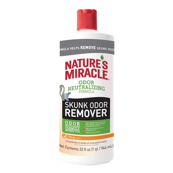 slide 1 of 1, Nature's Miracle Skunk Odor Remover, 32 oz