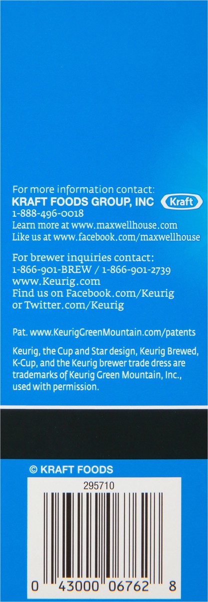 slide 7 of 12, Maxwell House The Original Roast Medium Roast K-Cup Coffee Packs, 3 ct Box, 1.02 oz