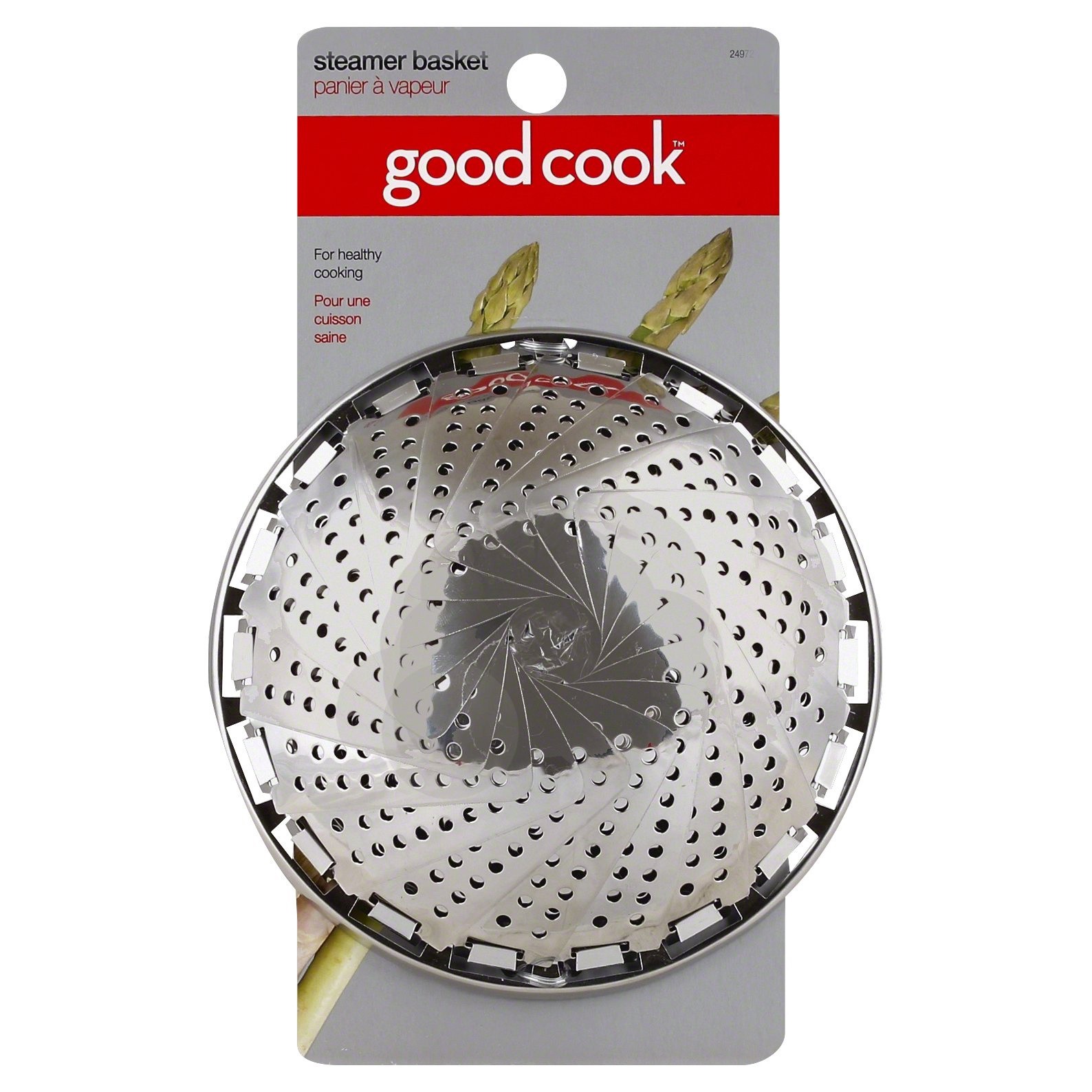 slide 1 of 2, Good Cook Steamer Basket, 1 ct