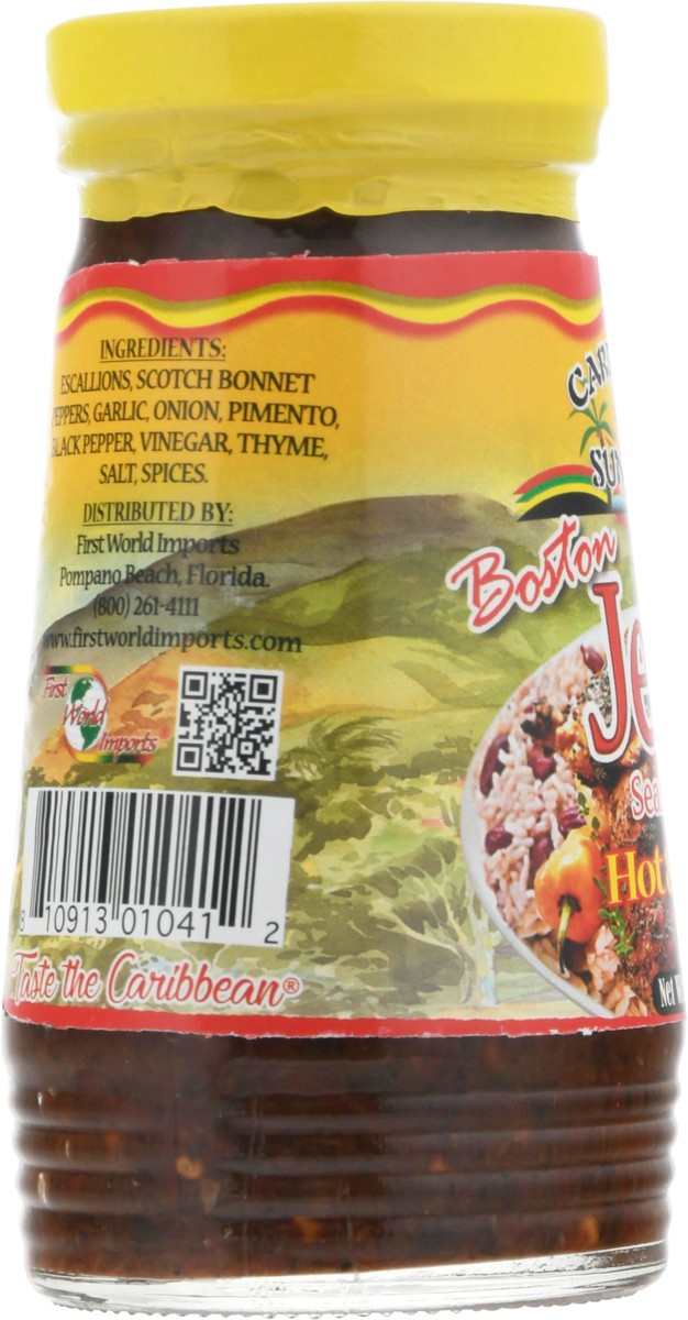 slide 8 of 9, Caribbean Sunshine Hot & Spicy Boston Jerk Seasoning, 10 oz