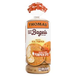 Thomas Pumpkin Spice Bagels 6 ct