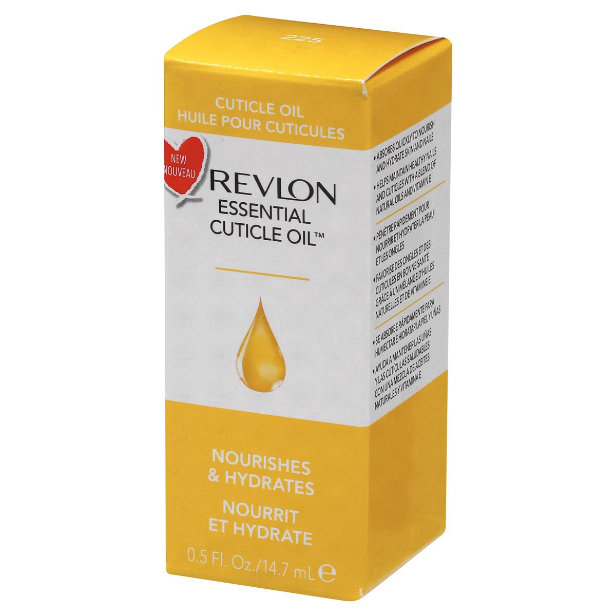slide 3 of 7, Revlon Essential Cuticle Oil, 0.5 fl oz