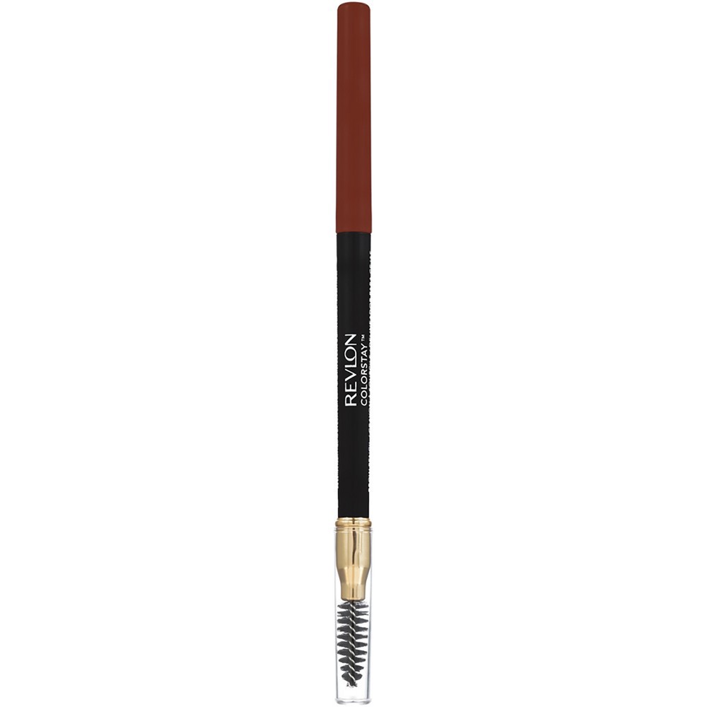 slide 2 of 4, Revlon ColorStay Waterproof Brow Pencil with Brush and Angled Tip - 215 Auburn - 0.012oz, 0.012 oz