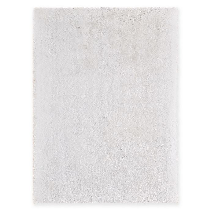 slide 1 of 1, Amer Rugs Metro Shag Area Rug - White, 3 ft x 5 ft