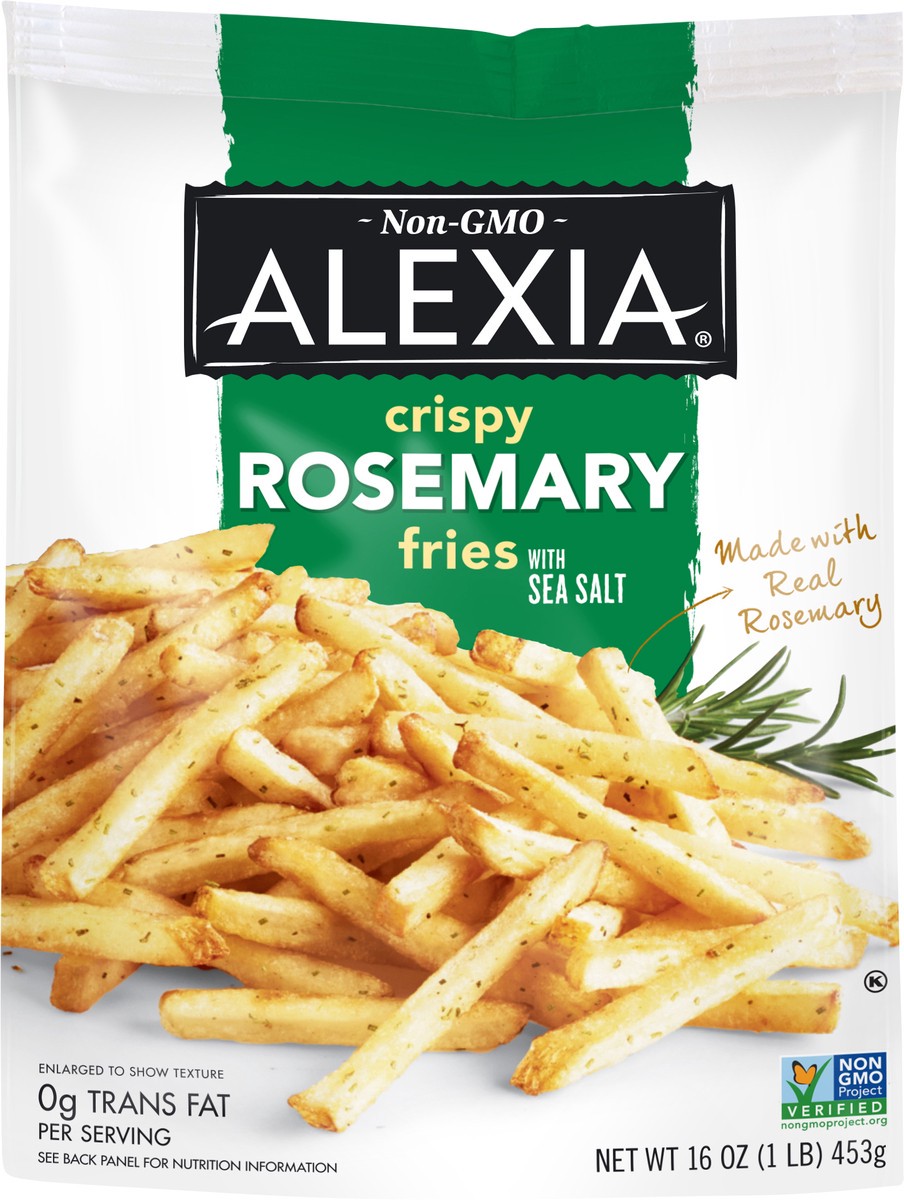 slide 7 of 7, Alexia Crispy Rosemary Fries With Sea Salt, 16 oz