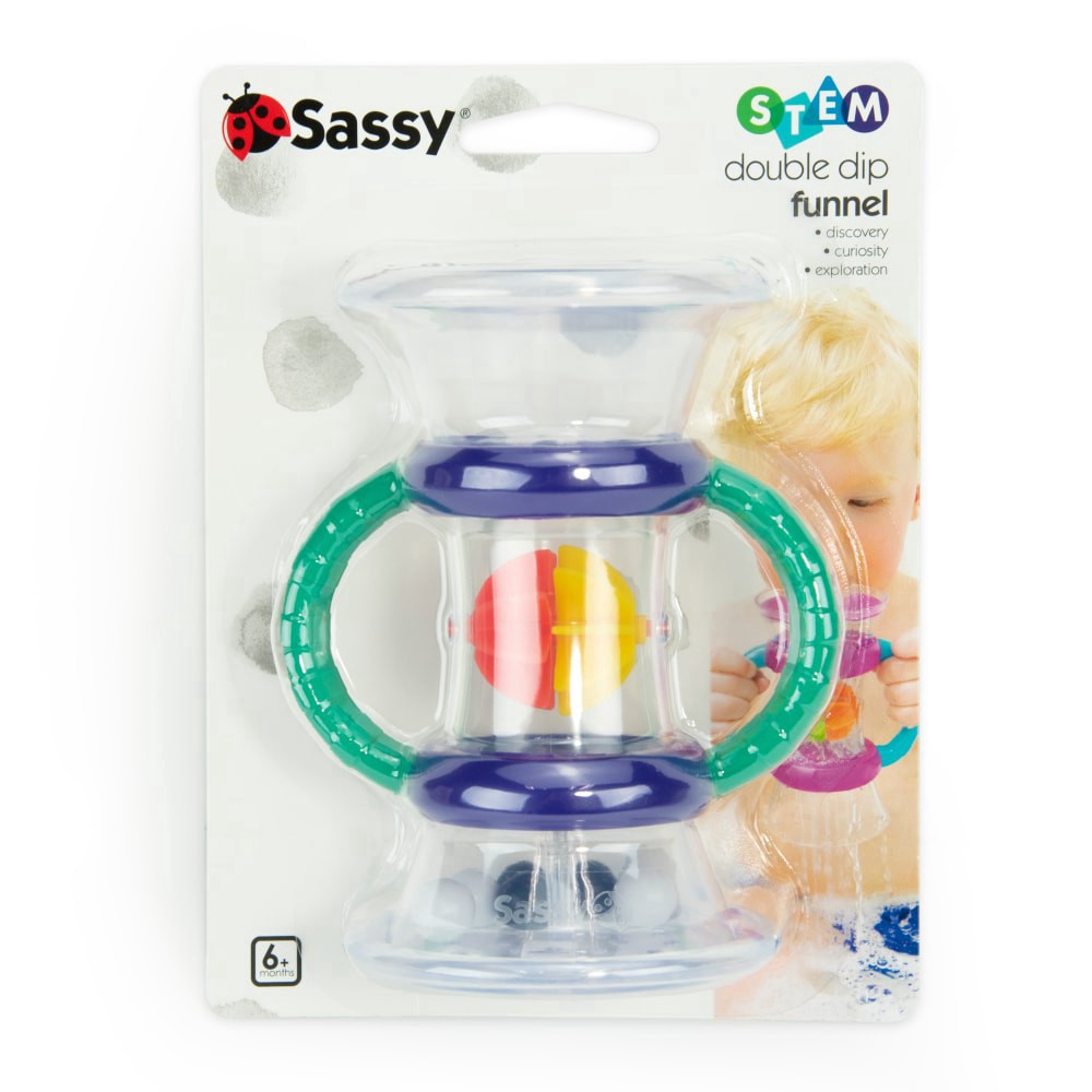 slide 1 of 3, Sassy Double Dip Funnel, 1 ct