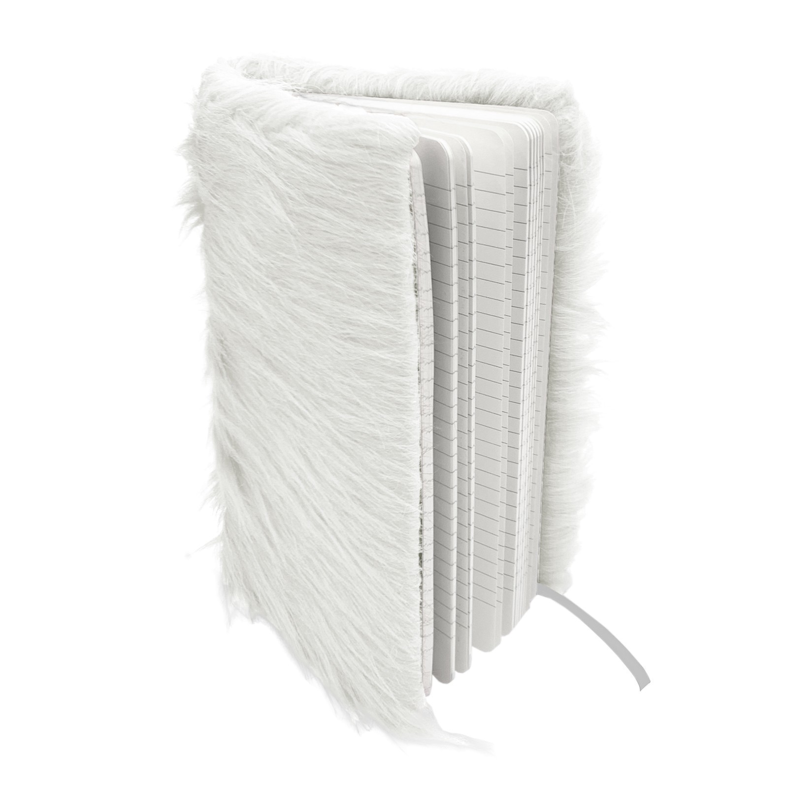 slide 4 of 4, White Craft Faux Fur By Creatology, 9 in x 12 in