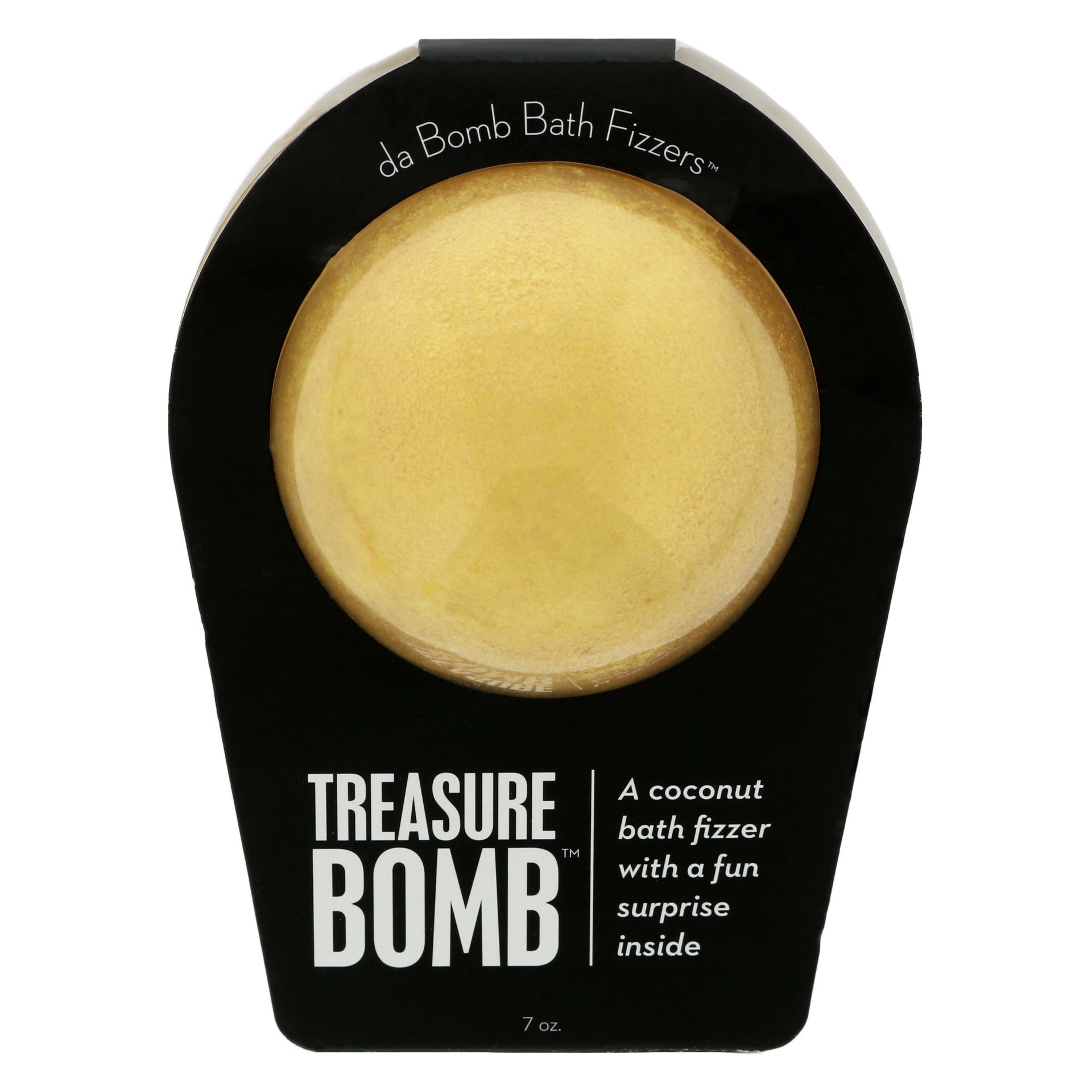 slide 1 of 1, Da Bomb Treasure Bomb Bath Fizzer, 7 oz