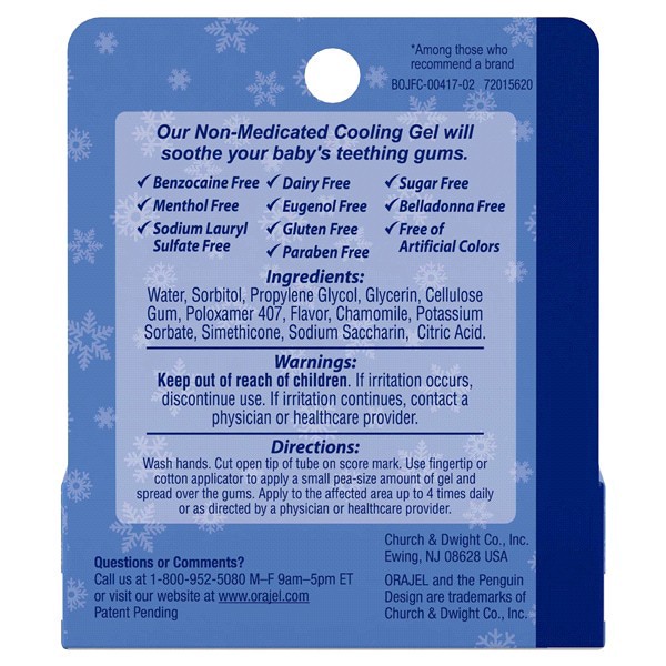 slide 5 of 25, Orajel Baby Nonmedicated Nighttime C, 0.18 oz