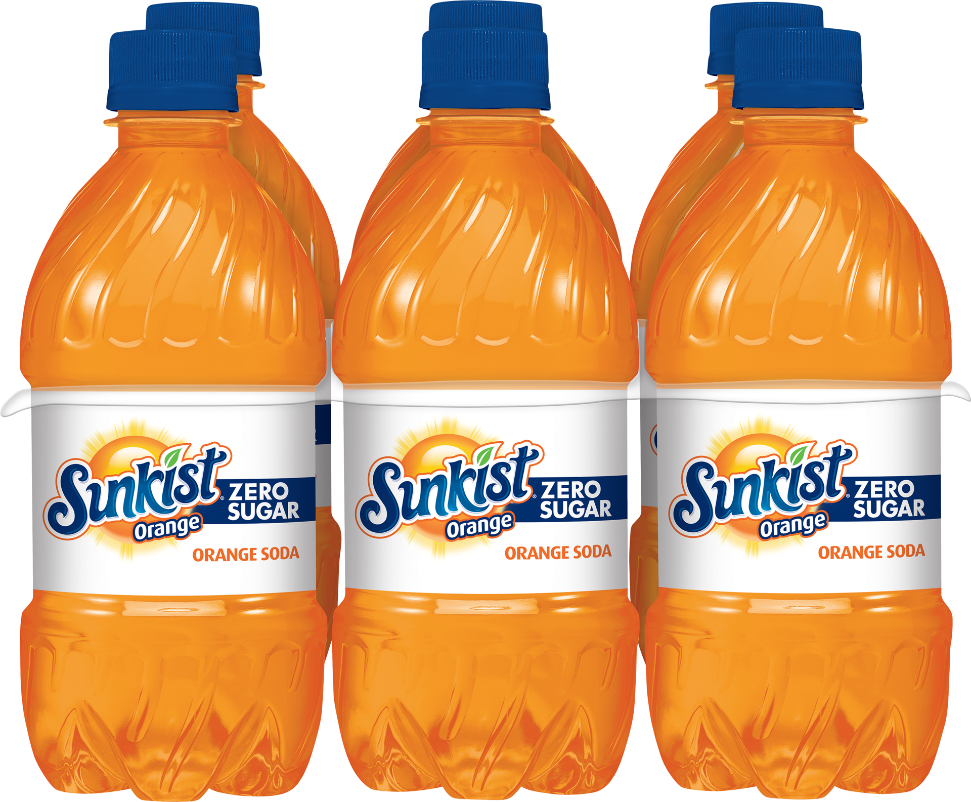 slide 2 of 4, Sunkist Diet Sunkist Orange Soda, 6 ct; 16 fl oz