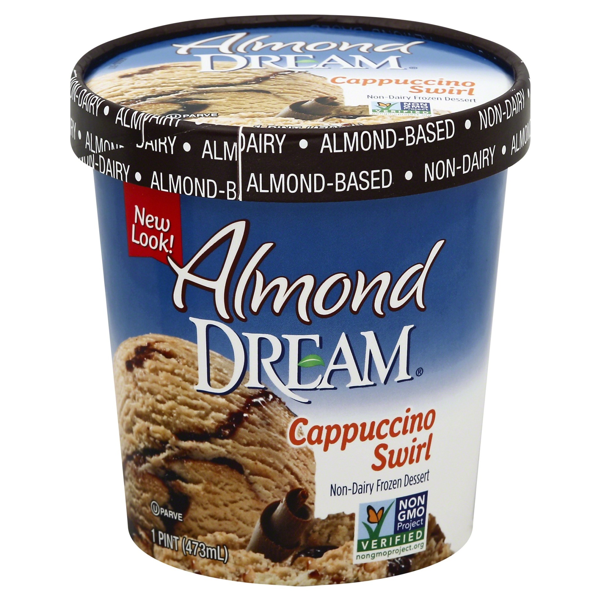 slide 1 of 6, Almond Dream Frozen Dessert 1 pt, 16 oz