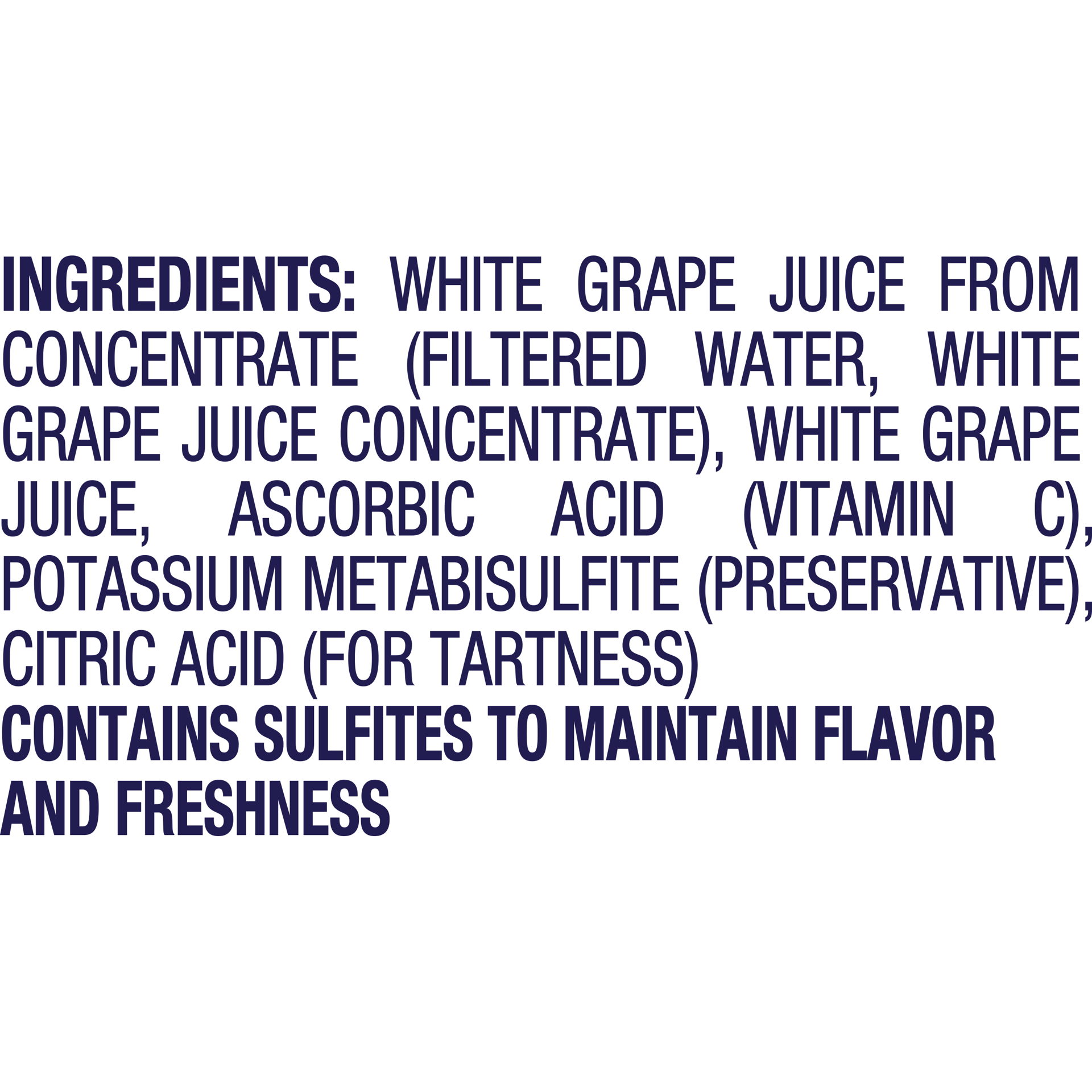 slide 4 of 5, Welch's 100% Grape Juice, White Grape, 10 Fl Oz On-the-Go Bottle (Pack of 6), 60 fl oz