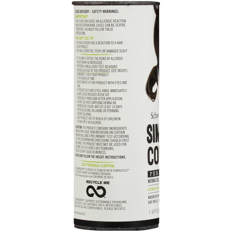 slide 4 of 5, Schwarzkopf Simply Color Permanent Hair Color, 4.0 Intense Espresso, 5.7 fl oz