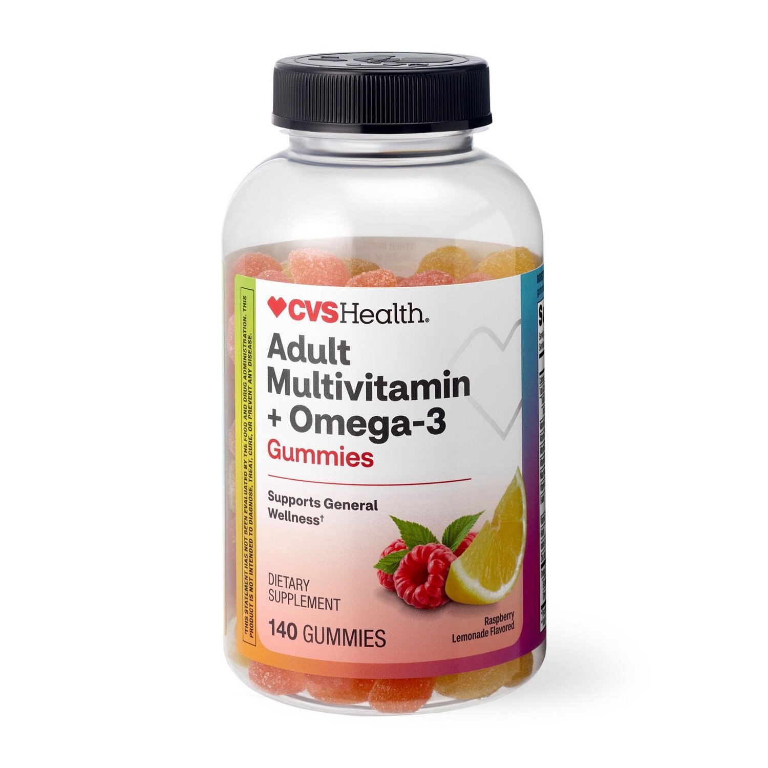 slide 1 of 5, Cvs Health Adult Multivitamins + Omega 3 Gummy, 140 Ct, 140 ct