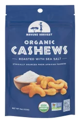 Mavuno Harvest Organic Cashews Roasted With Sea Salt