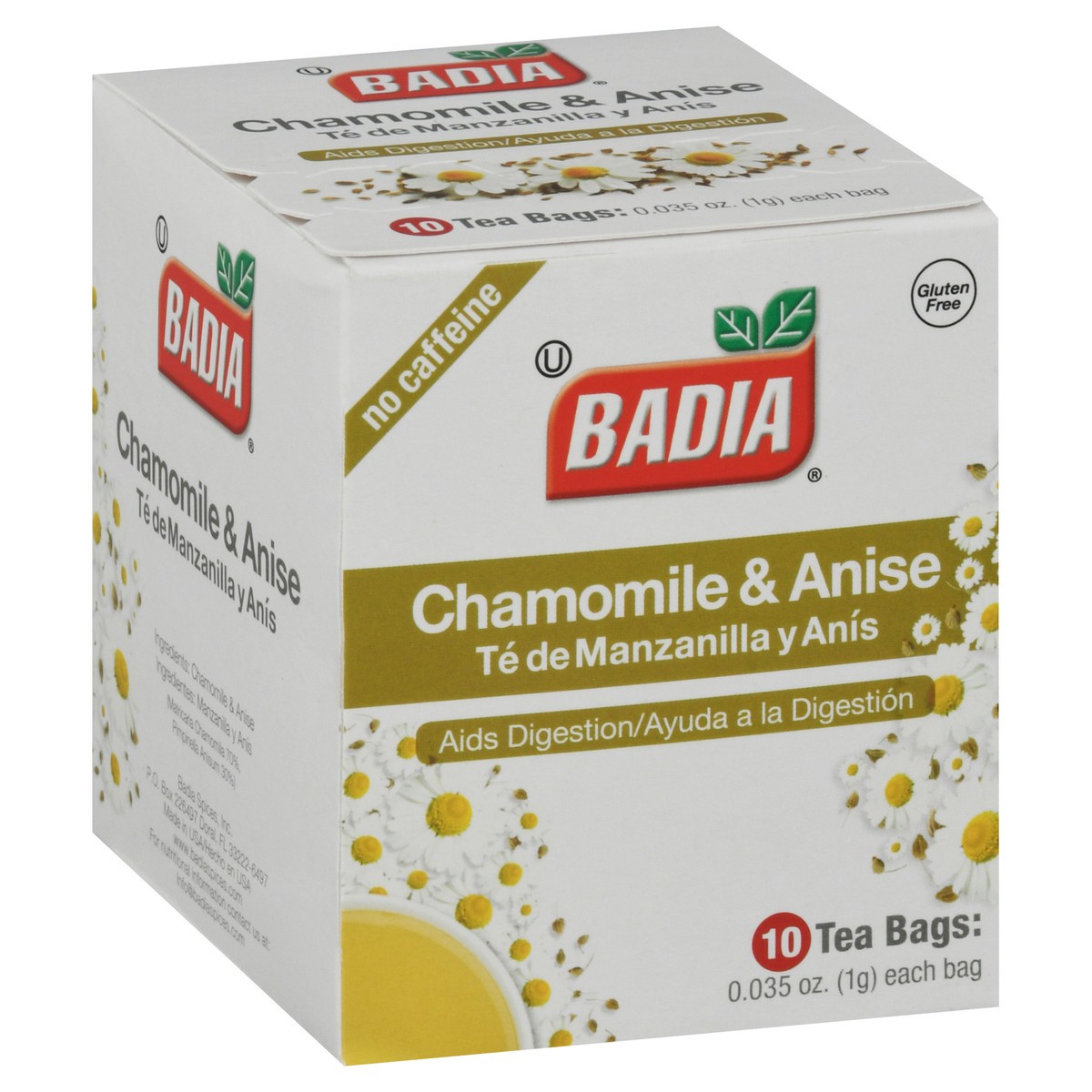 slide 4 of 12, Badia Te De Manzanilla Y Anis (Chamomile&Anise Tea Bags), 1 ct