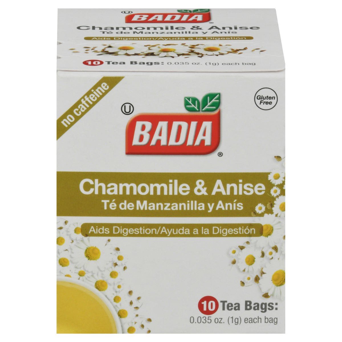 slide 3 of 12, Badia Te De Manzanilla Y Anis (Chamomile&Anise Tea Bags), 1 ct