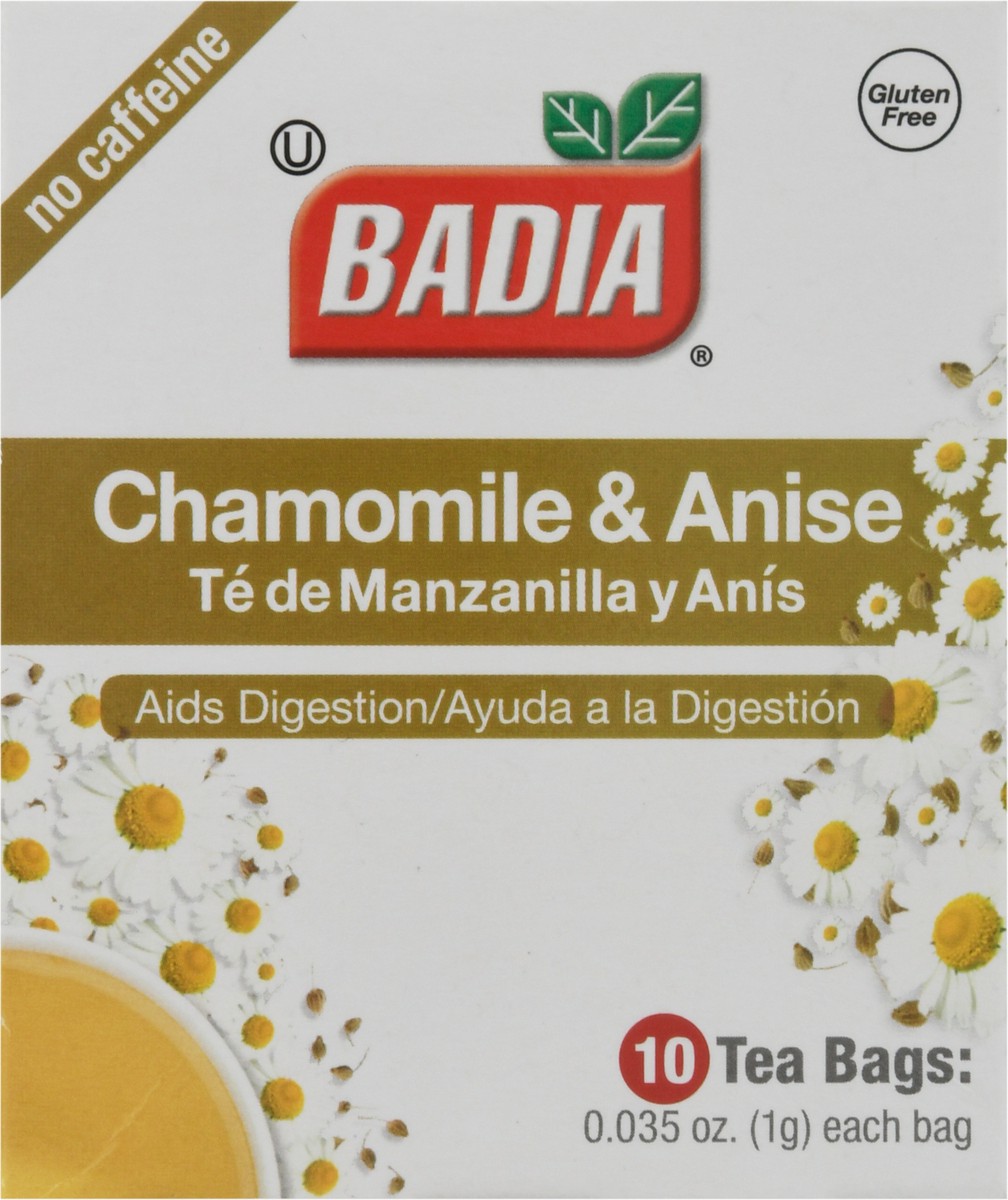 slide 5 of 12, Badia Te De Manzanilla Y Anis (Chamomile&Anise Tea Bags), 1 ct