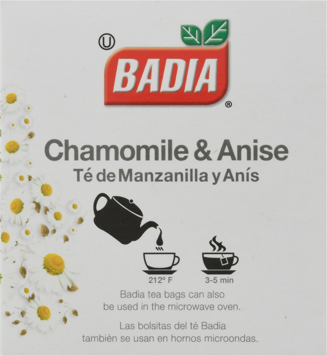 slide 10 of 12, Badia Te De Manzanilla Y Anis (Chamomile&Anise Tea Bags), 1 ct