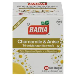 Badia Te De Manzanilla Y Anis (Chamomile&Anise Tea Bags)