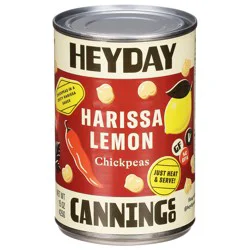 Heyday Canning Co Medium Mild Harissa Lemon Chickpeas 15 oz