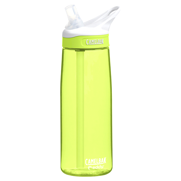 slide 1 of 1, CamelBak Eddy Water Bottle - Lime Green, 0.75 liter