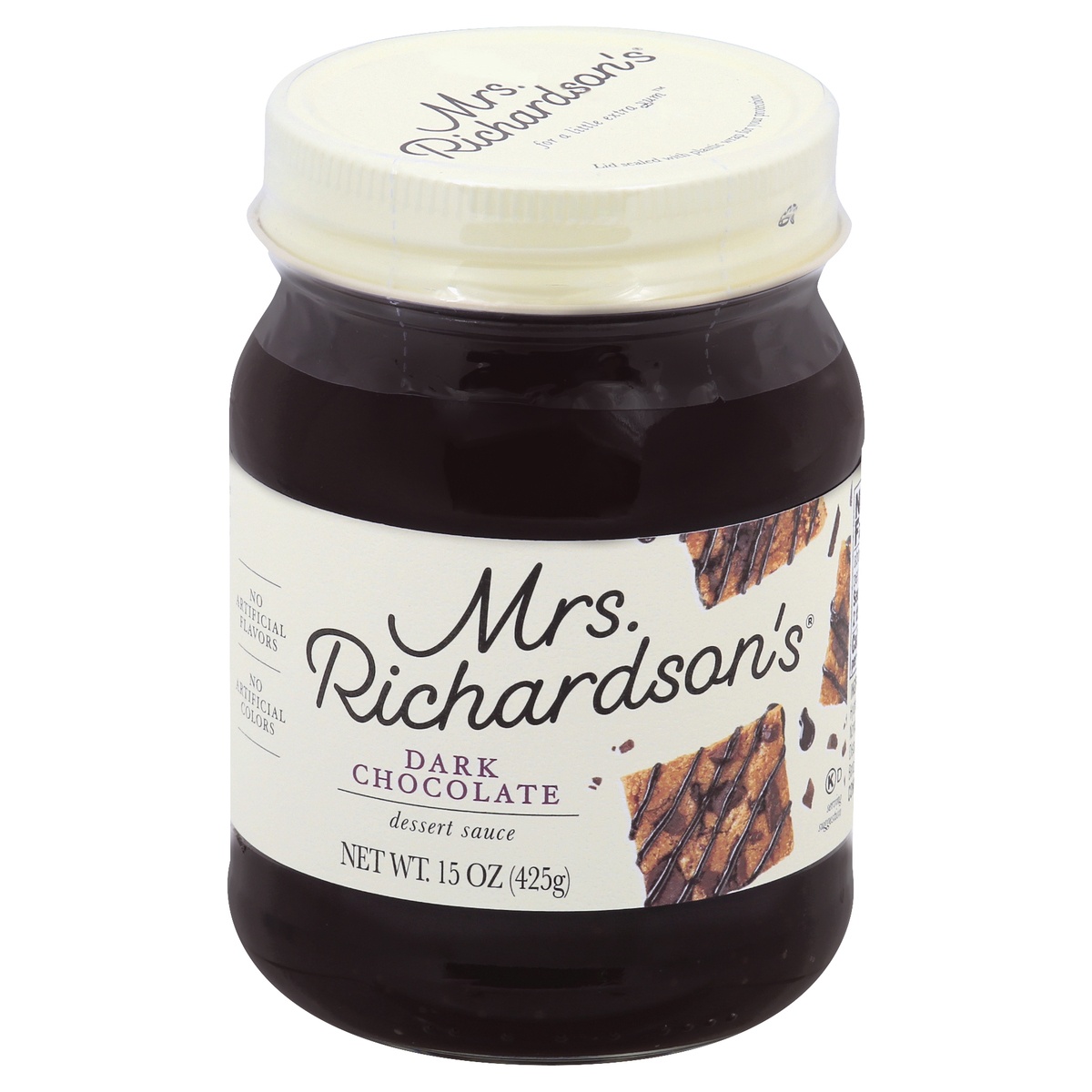 slide 1 of 1, Mrs. Richardson's Dark Chocolate Desert Sauce, 