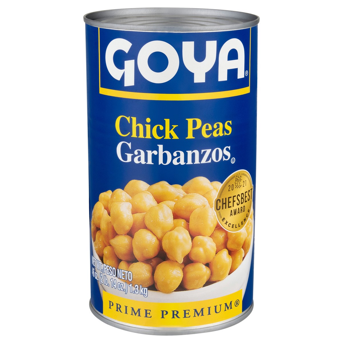 slide 3 of 4, Goya Chick Peas 46 oz, 46 oz