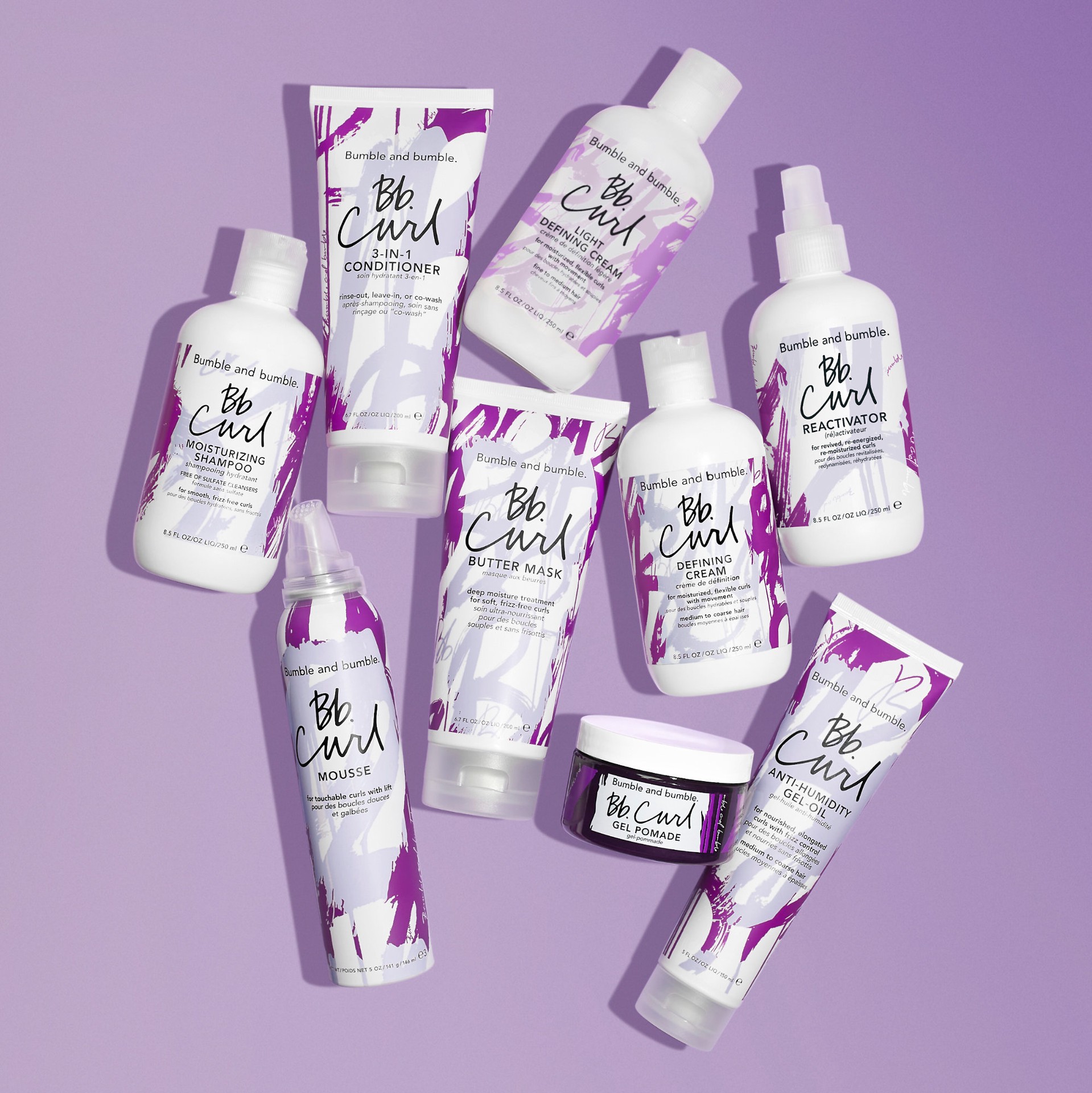 slide 9 of 9, Bumble and bumble Curl Light Defining Styling Cream,