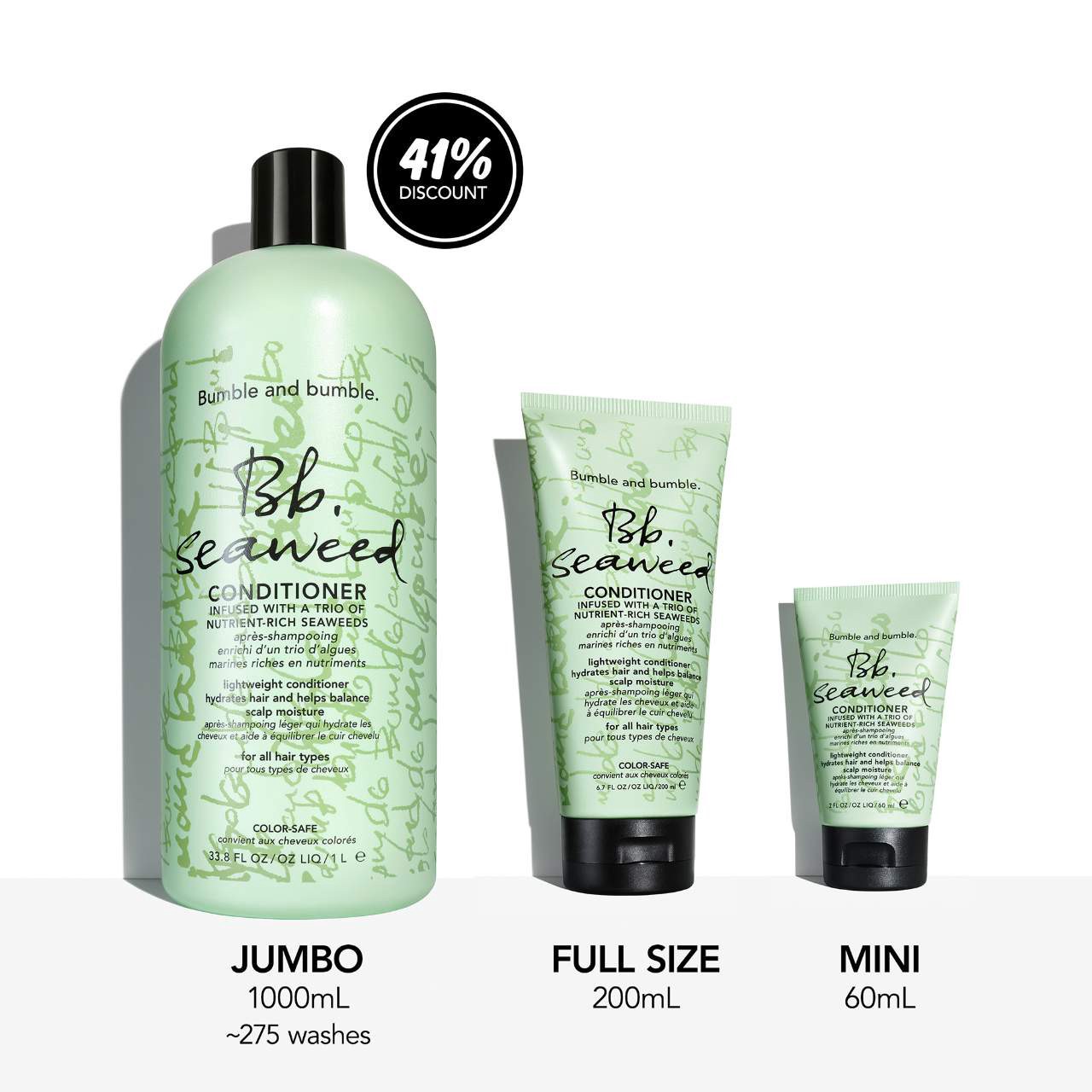 slide 11 of 11, Bumble and bumble Seaweed Nourishing Conditioner 6.7 oz / 200 ml, 